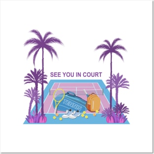 See you in court Posters and Art